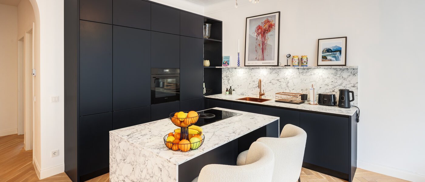 マンション München Schwabing-West (rund um den Hohenzollernplatz) 01 キッチン 14795