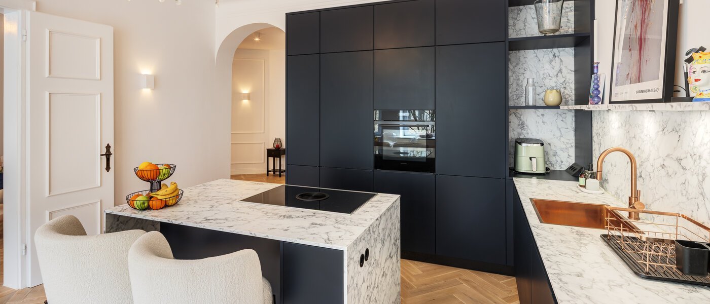 マンション München Schwabing-West (rund um den Hohenzollernplatz) 02 キッチン 14795