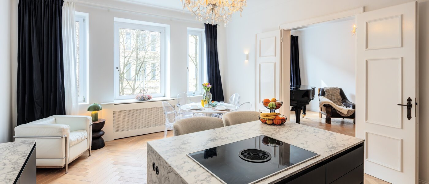 マンション München Schwabing-West (rund um den Hohenzollernplatz) 04 キッチン 14795