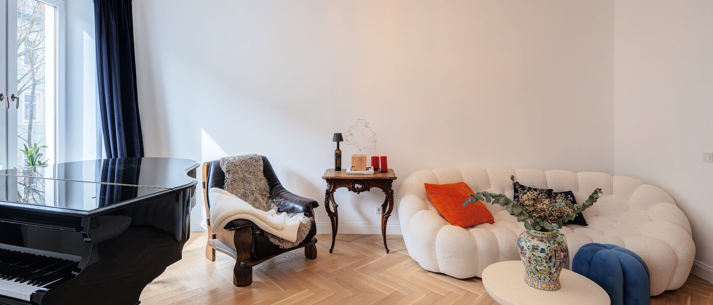 マンション München Schwabing-West (rund um den Hohenzollernplatz) 02 リビングエリア 14795