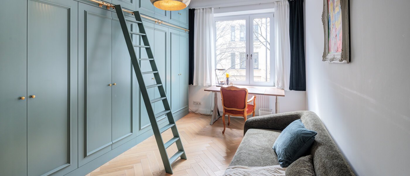 マンション München Schwabing-West (rund um den Hohenzollernplatz) 01 ワークルーム/ゲストルーム 14795