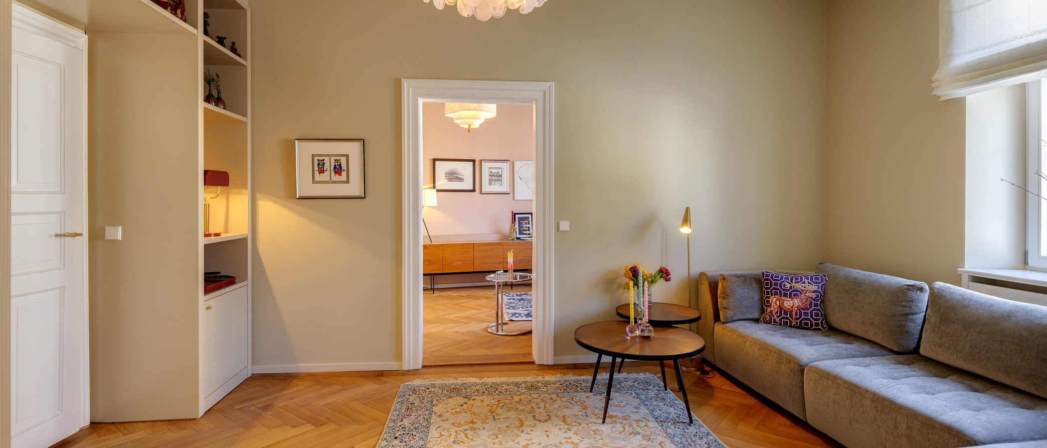 マンション München Haidhausen 03 リビングルーム 14796