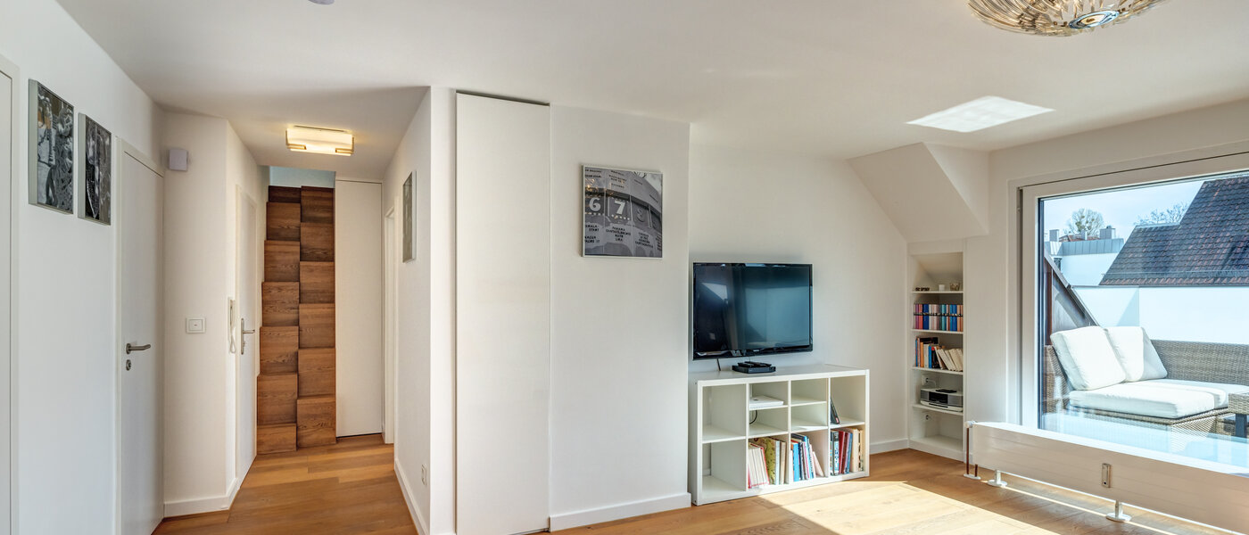 ペントハウス München Moosach 04 リビングエリア 14797