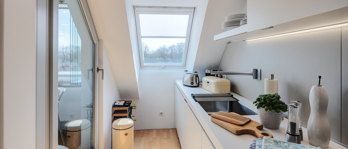 アティック・フラット（屋根裏） München Ludwigsvorstadt 03 キッチン 14803