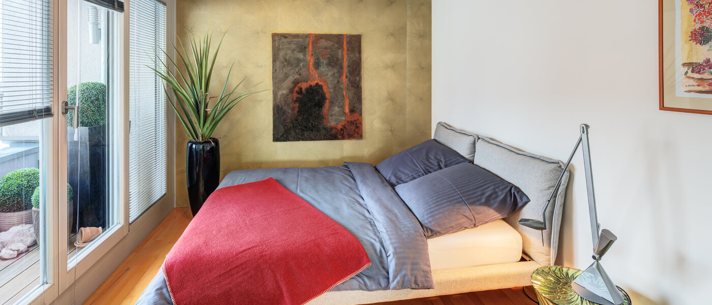 アティック・フラット（屋根裏） München Ludwigsvorstadt 01 寝室 14803