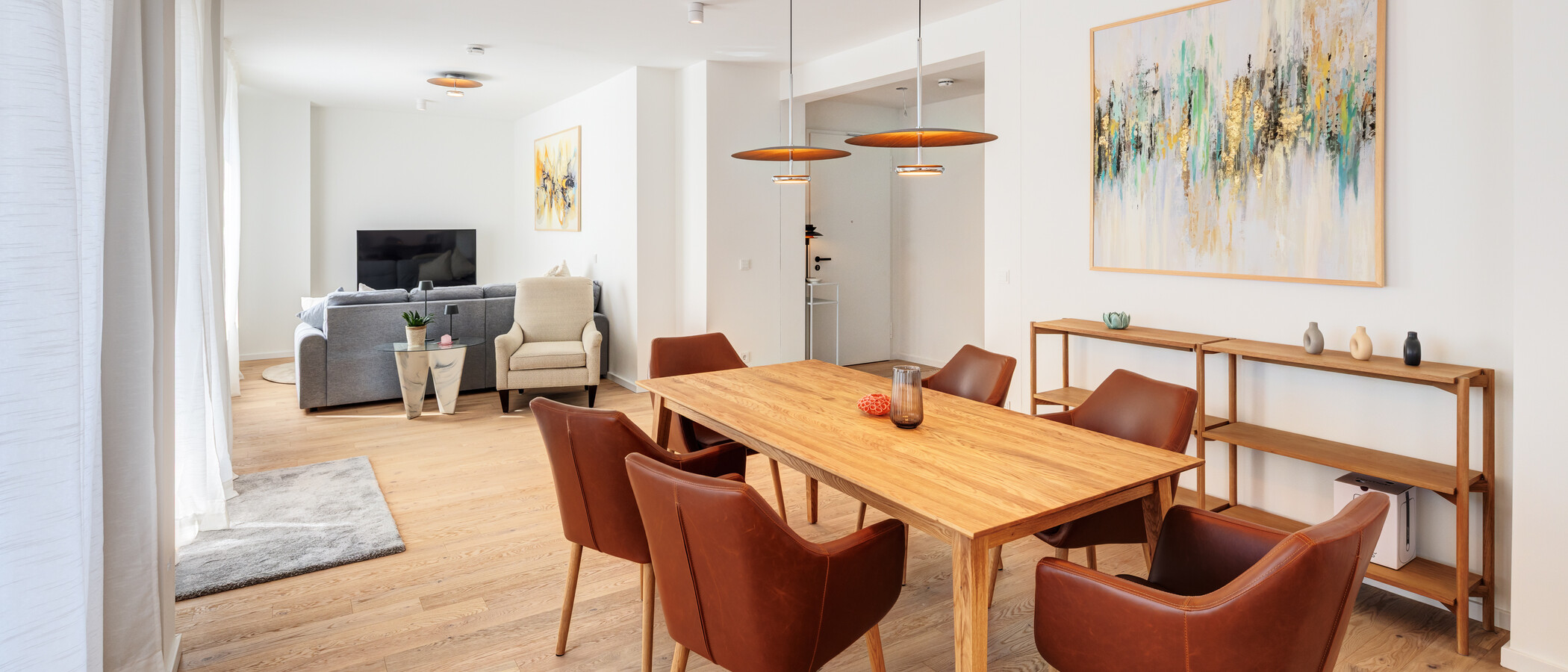 マンション München Neuhausen 01 リビングエリア 14804