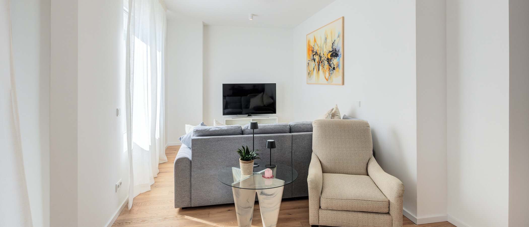 マンション München Neuhausen 02 リビングエリア 14804