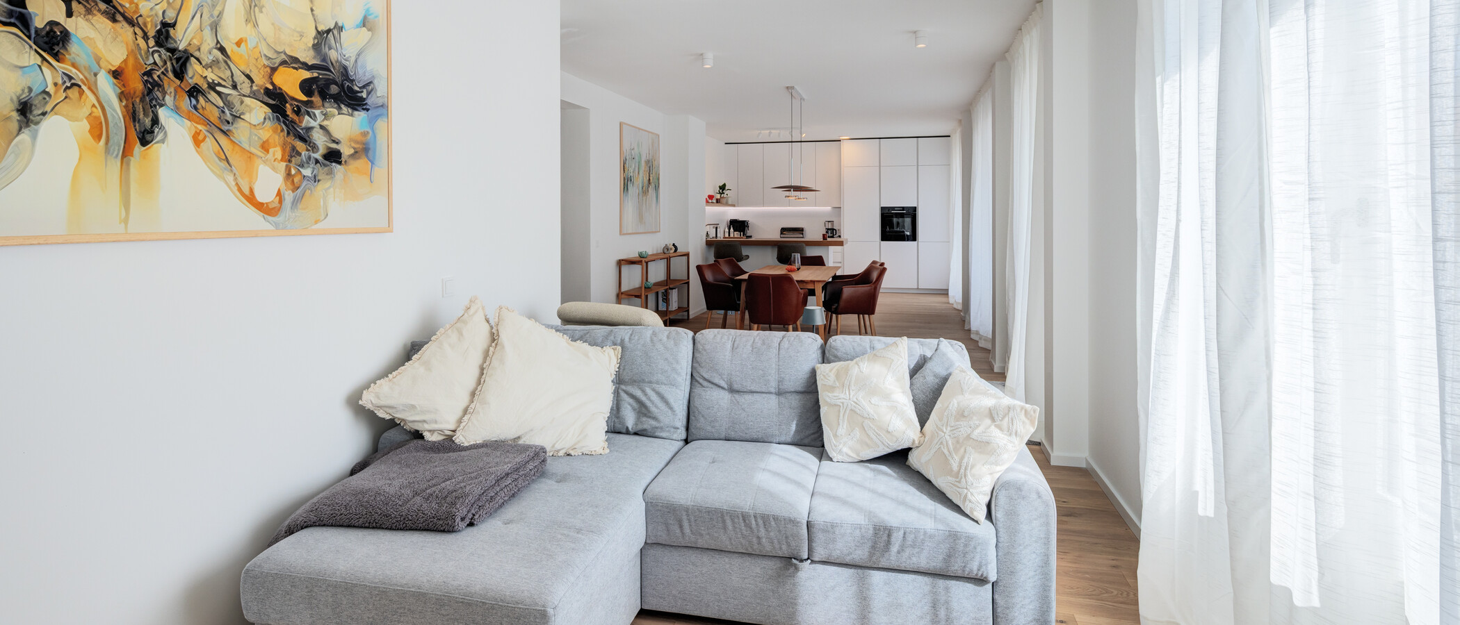 マンション München Neuhausen 04 リビングエリア 14804