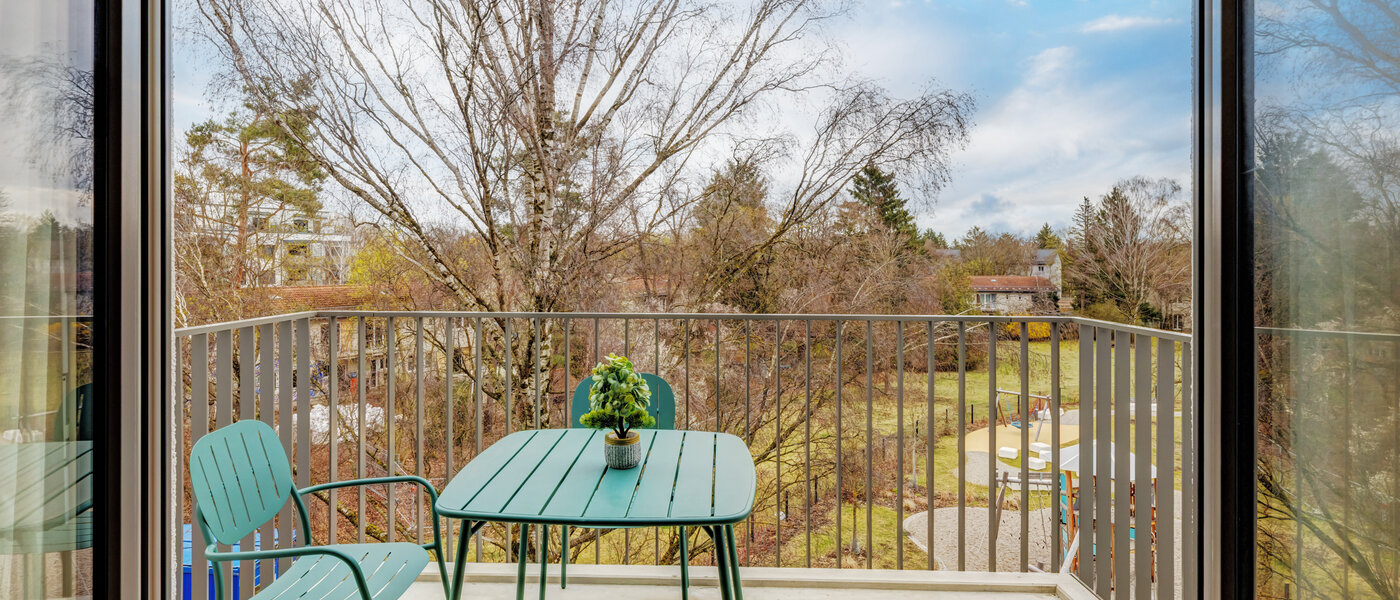 マンション München Am Hart 01 ベランダ 14808