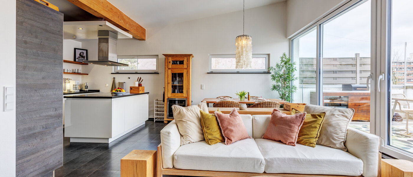 メゾネット・マンション（複数階にわたるマンション） Germering 01 リビングエリア 14809