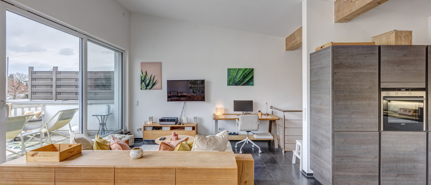 メゾネット・マンション（複数階にわたるマンション） Germering 03 リビングエリア 14809