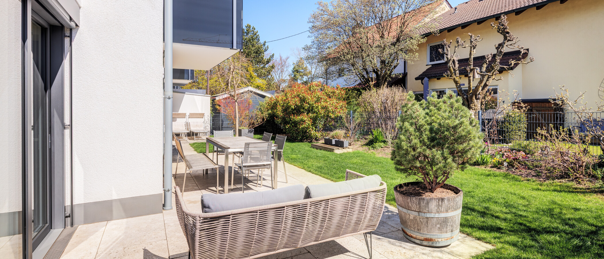 マンション Unterschleißheim Lohhof 02 庭 14813