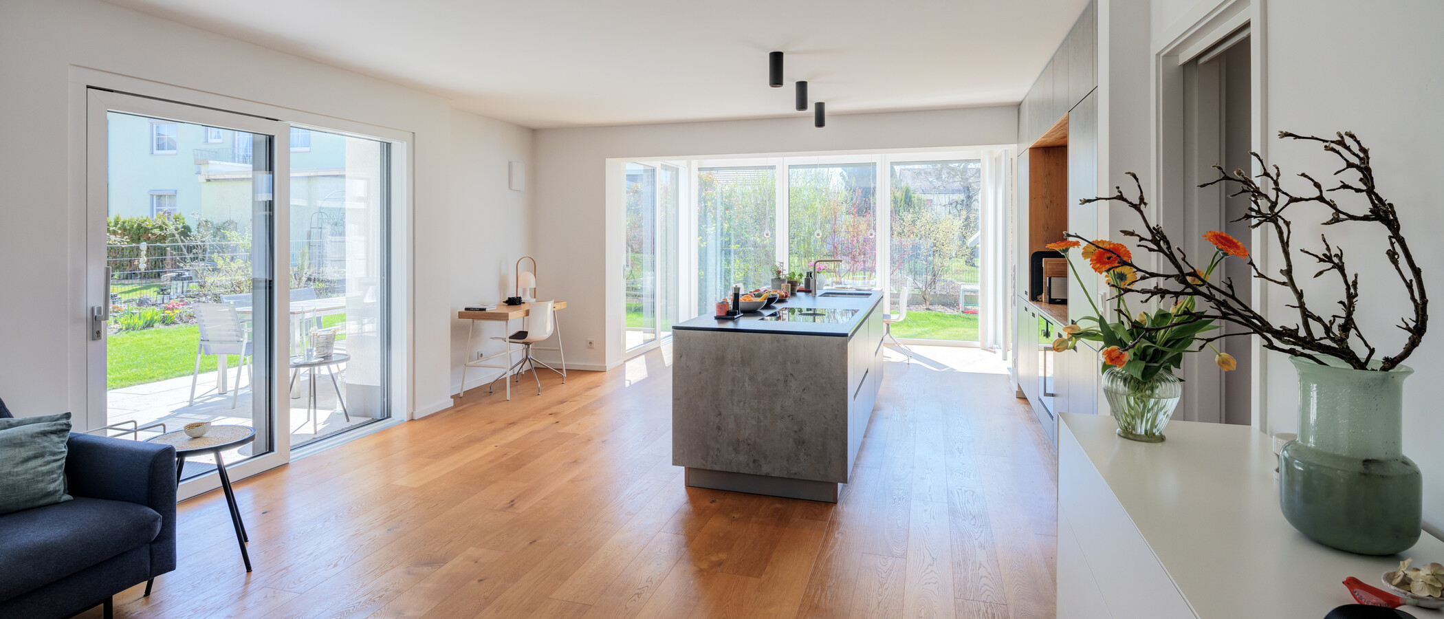 マンション Unterschleißheim Lohhof 03 リビングエリア 14813