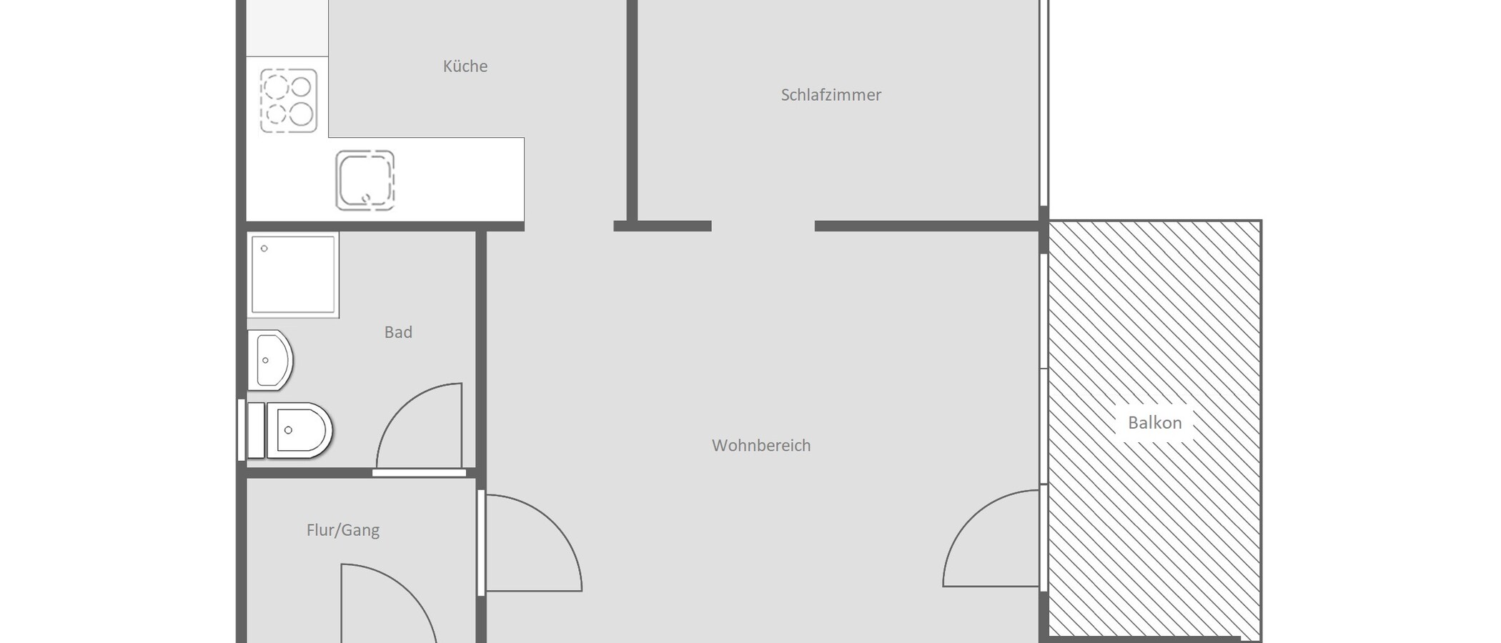 マンション Neufahrn b. Freising 01 見取り図 14815