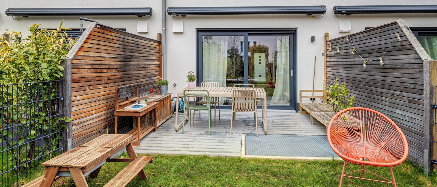 テラスハウス München Harlaching 01 テラス・ポーチ 14816