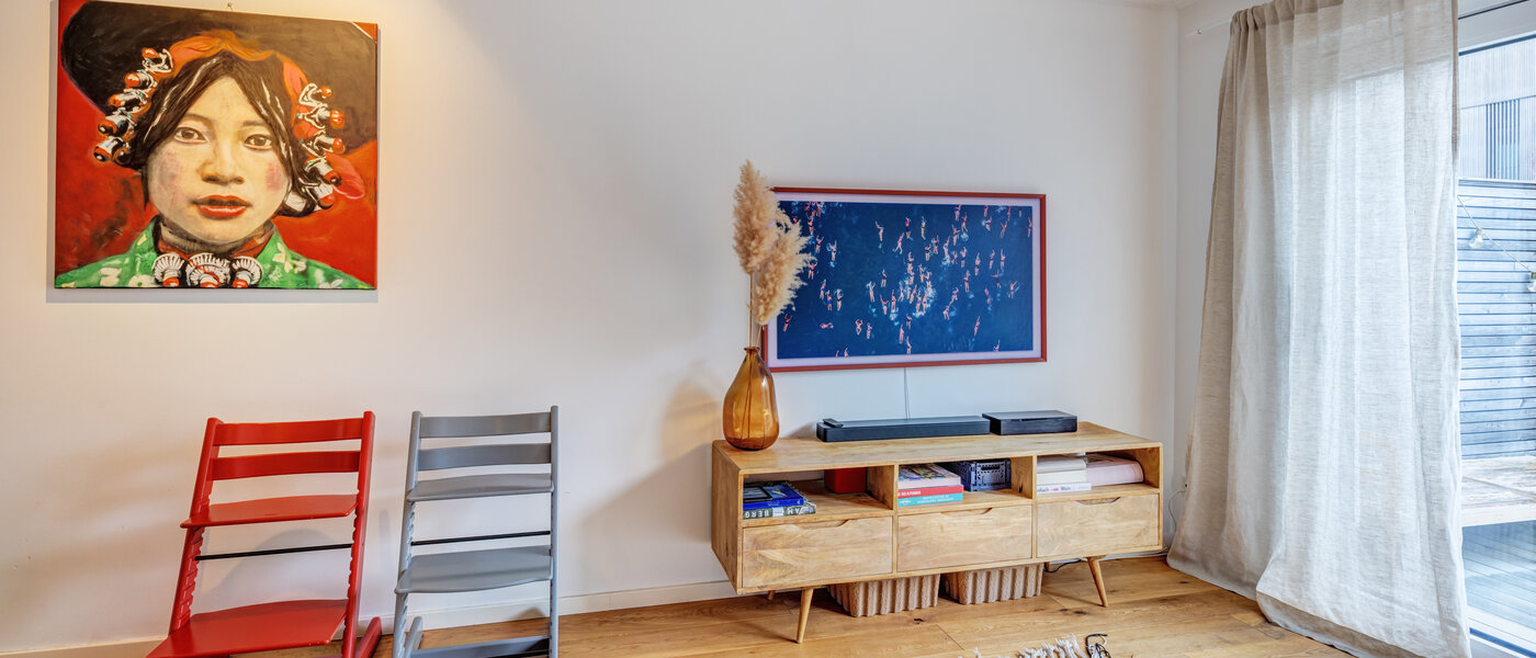 テラスハウス München Harlaching 03 リビングエリア 14816