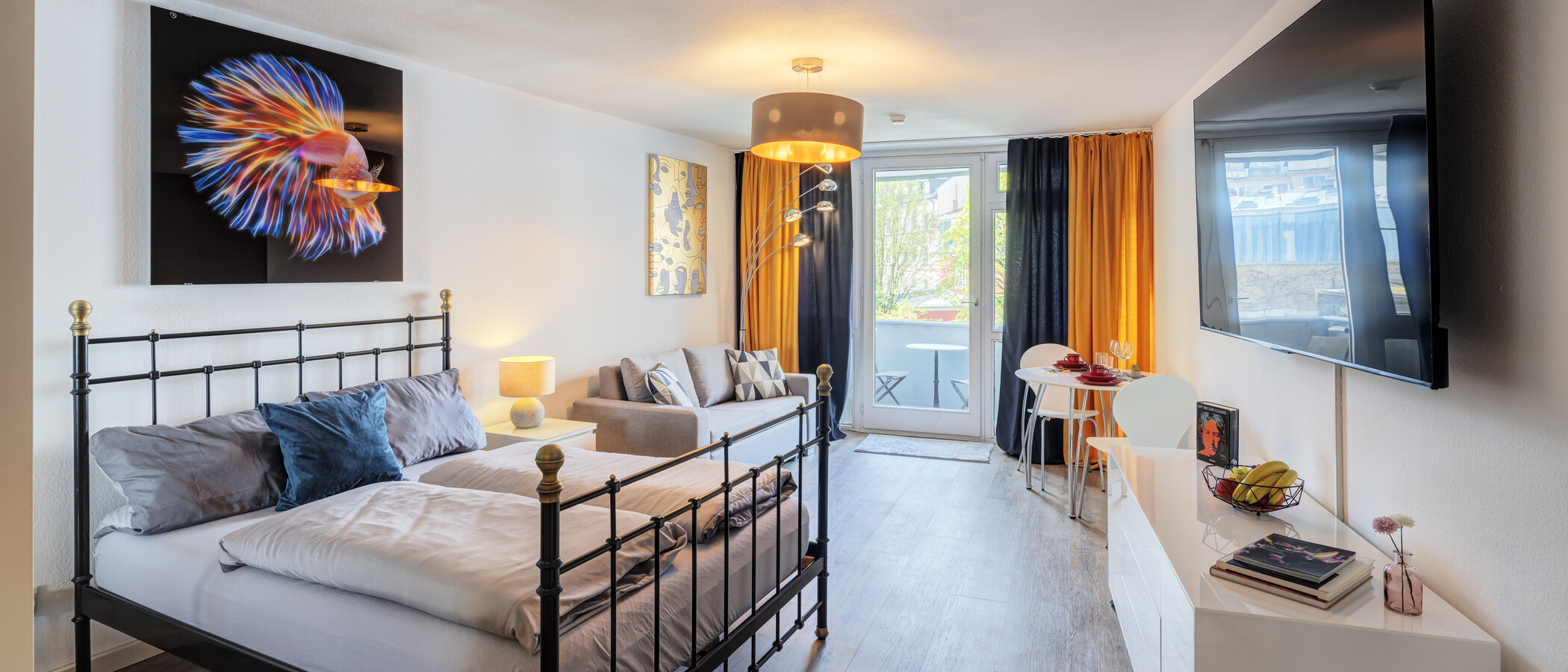 マンション München Maxvorstadt 01 リビングエリア 14821