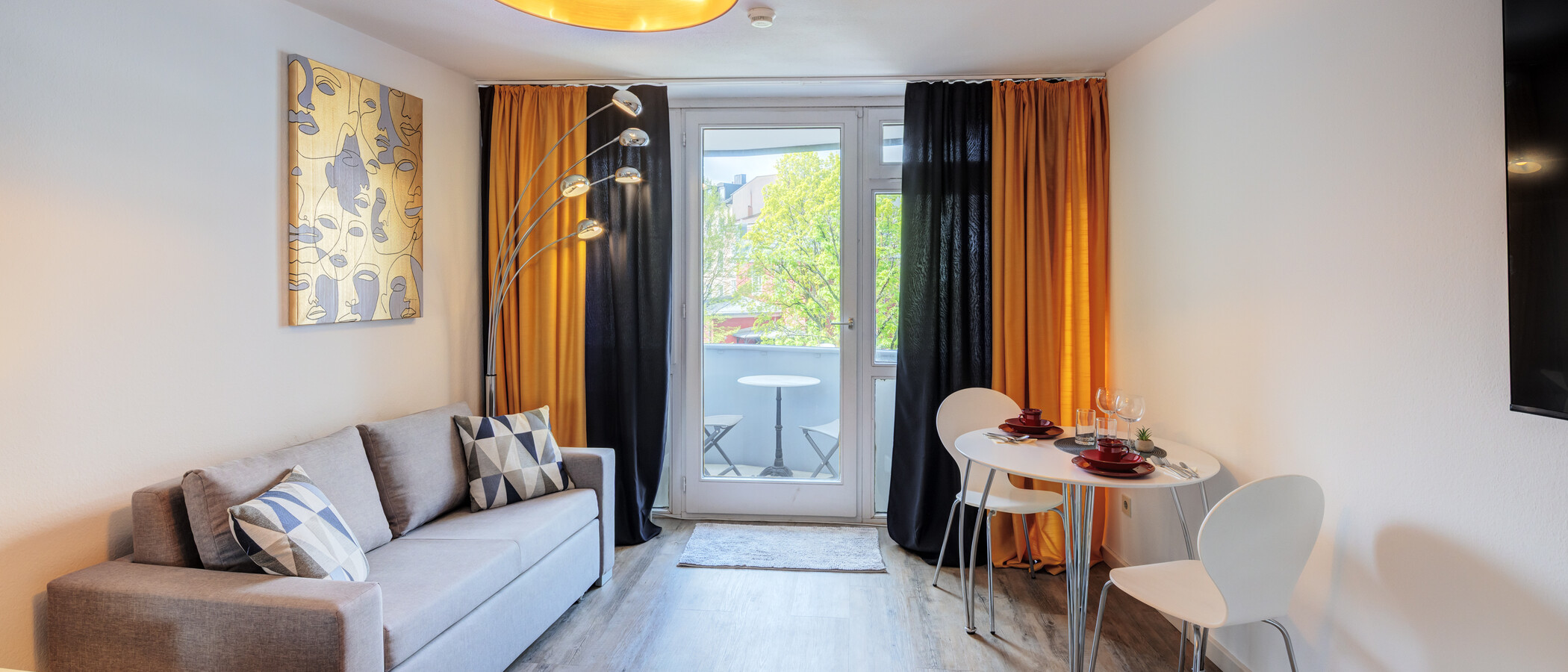 マンション München Maxvorstadt 02 リビングエリア 14821