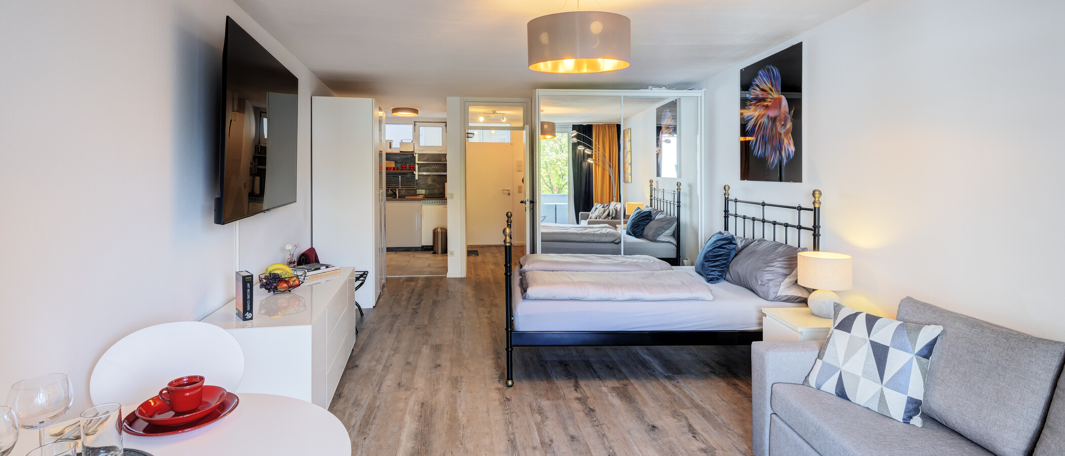 マンション München Maxvorstadt 04 リビングエリア 14821