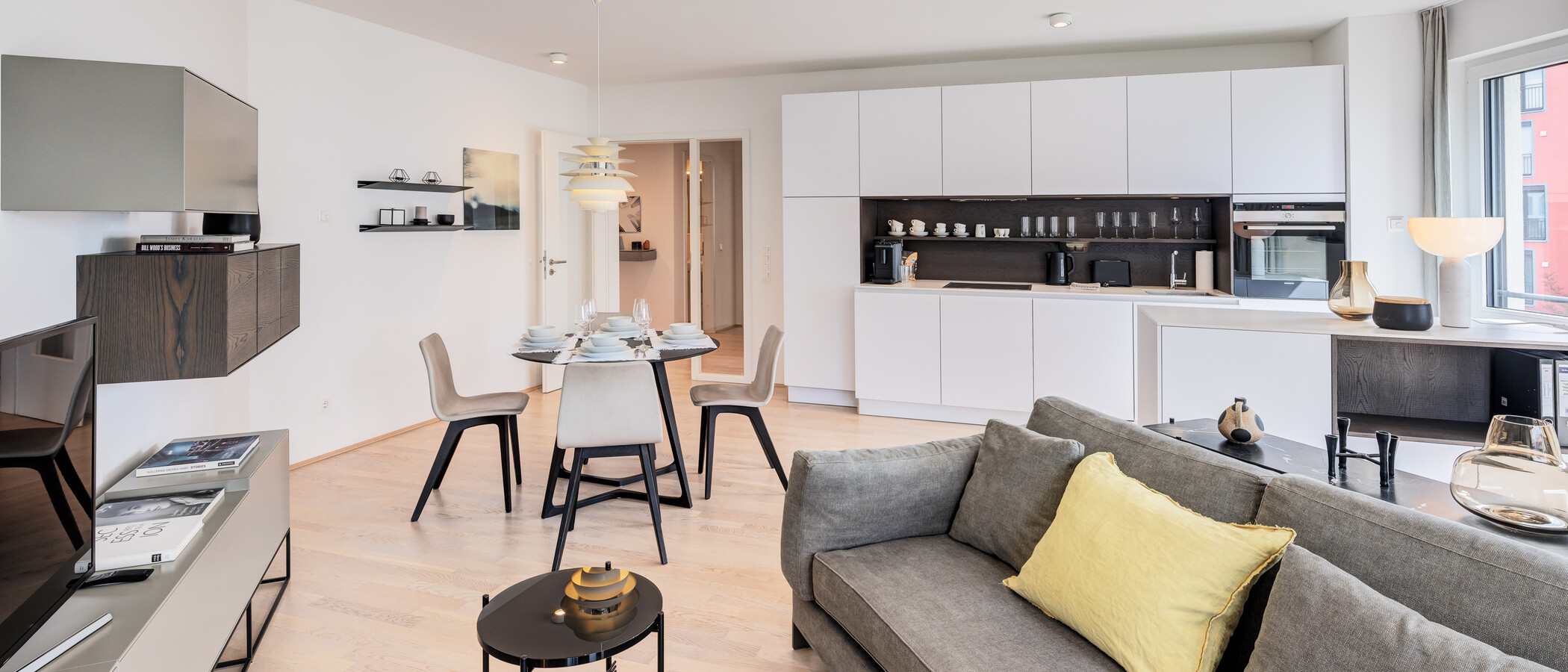 マンション München Neuaubing 03 リビングエリア 14822