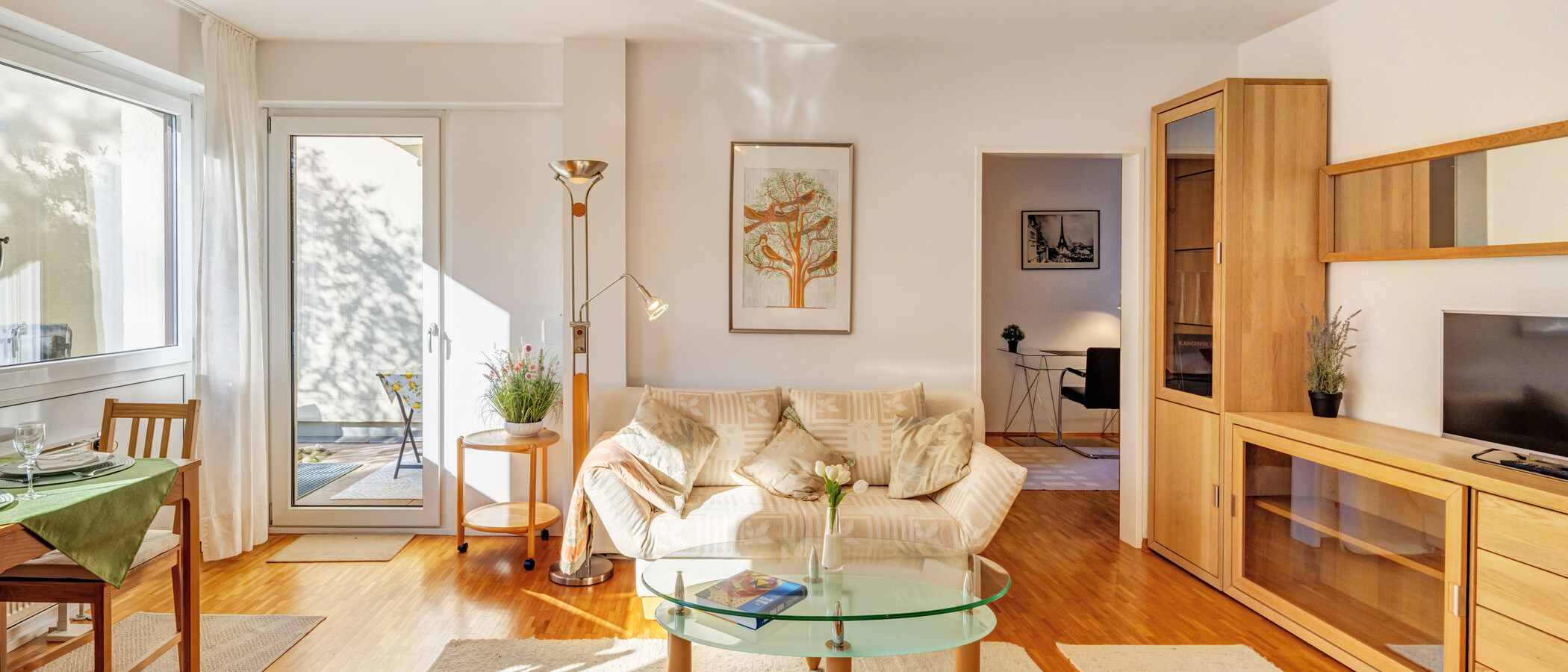 マンション München Oberföhring 02 リビングルーム 14823