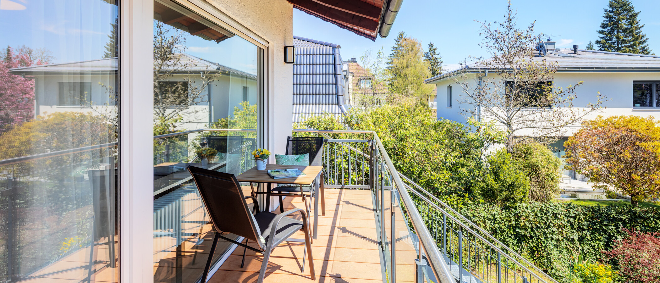 メゾネット・マンション（複数階にわたるマンション） München Waldtrudering 01 ベランダ 14825