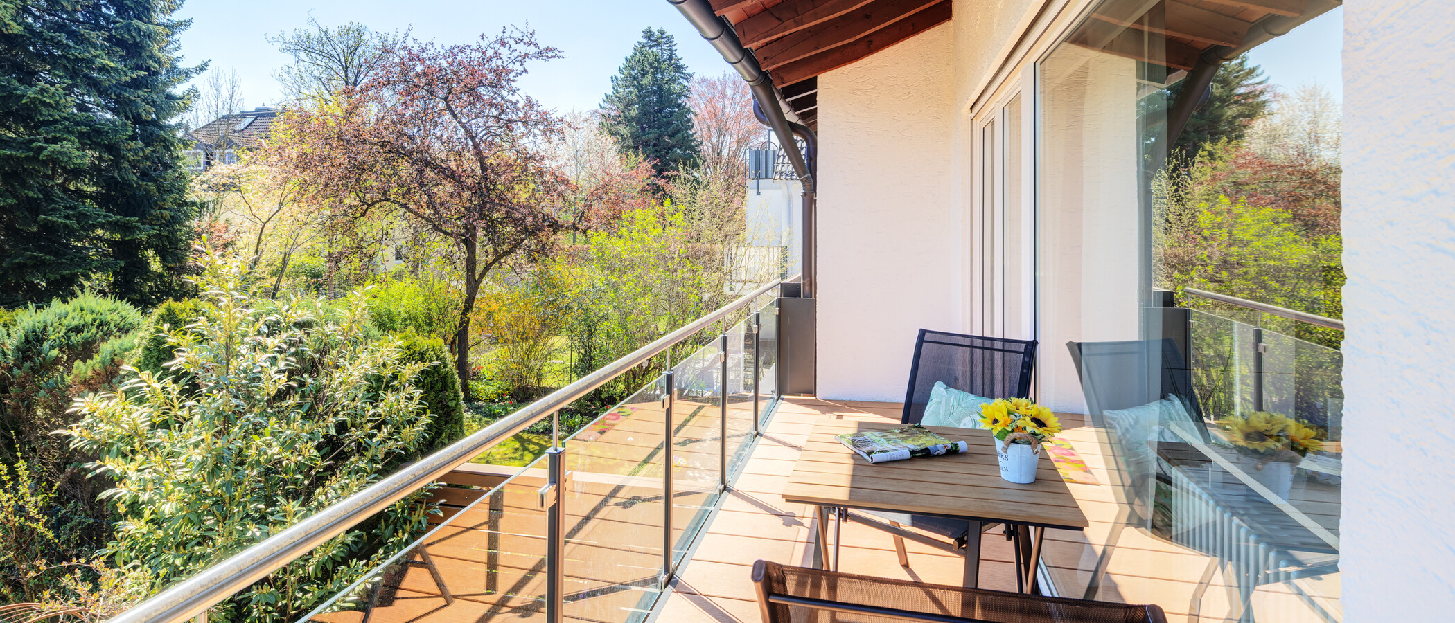 メゾネット・マンション（複数階にわたるマンション） München Waldtrudering 02 ベランダ 14825