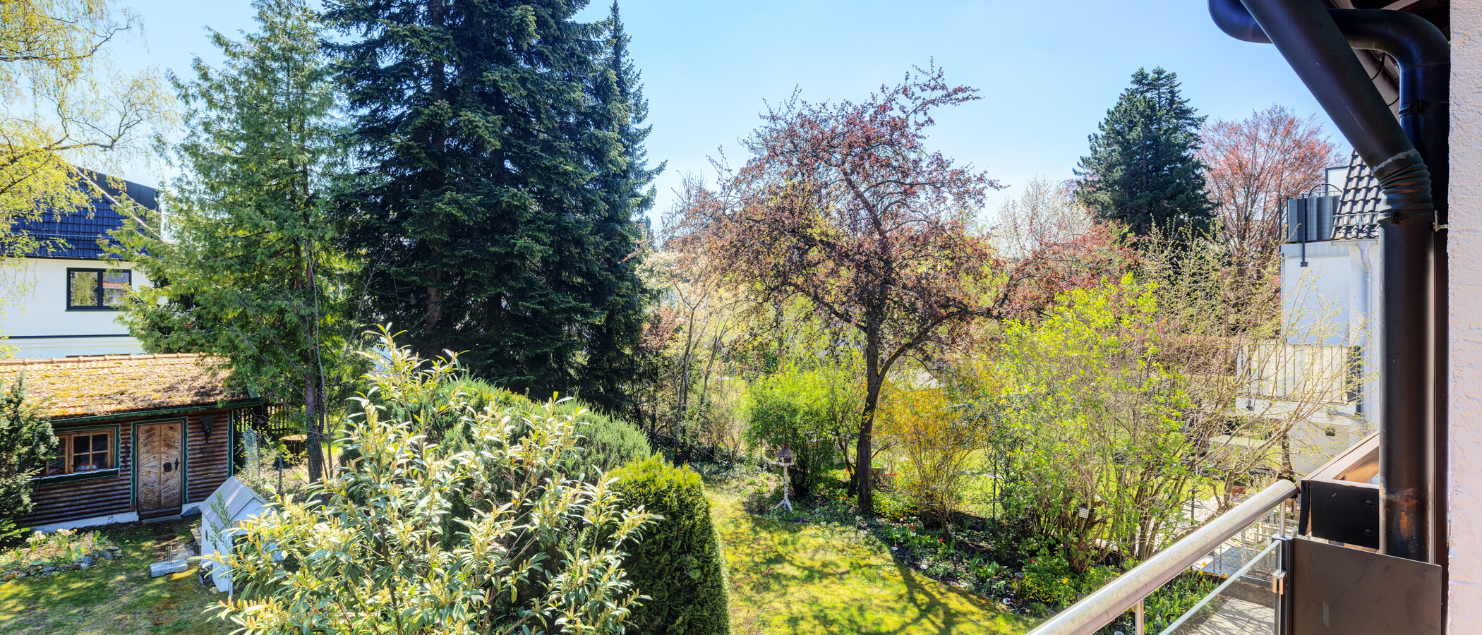 メゾネット・マンション（複数階にわたるマンション） München Waldtrudering 02 物件からの眺め 14825