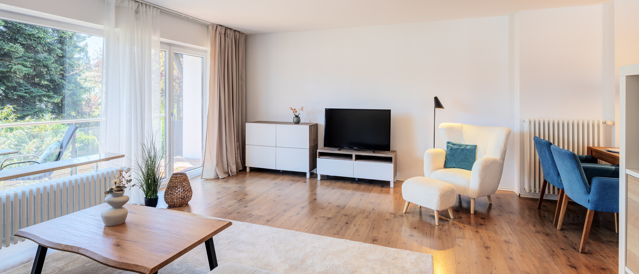 メゾネット・マンション（複数階にわたるマンション） München Waldtrudering 02 リビングエリア 14825