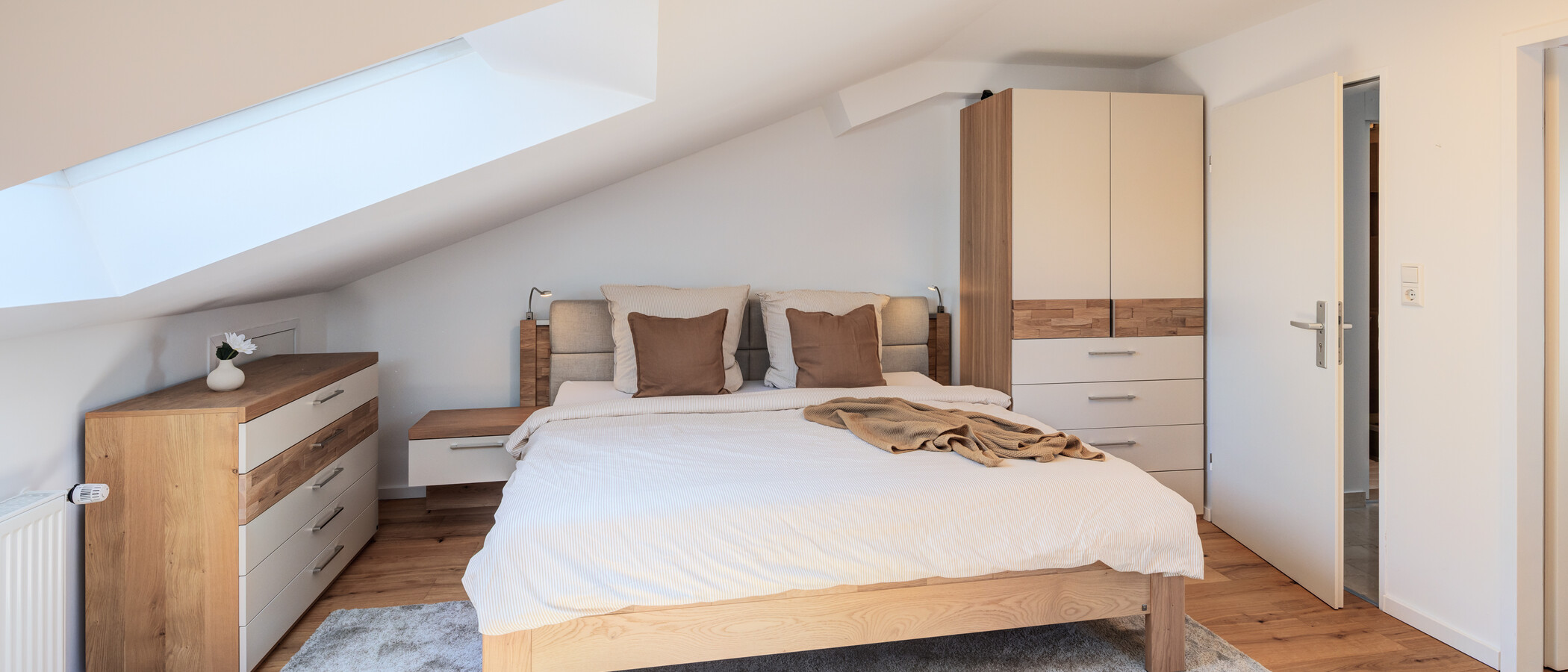 メゾネット・マンション（複数階にわたるマンション） München Waldtrudering 02 1. 寝室 14825