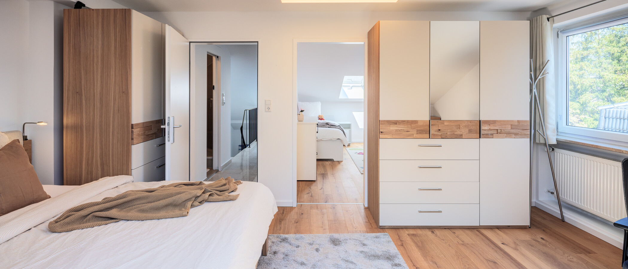 メゾネット・マンション（複数階にわたるマンション） München Waldtrudering 03 1. 寝室 14825