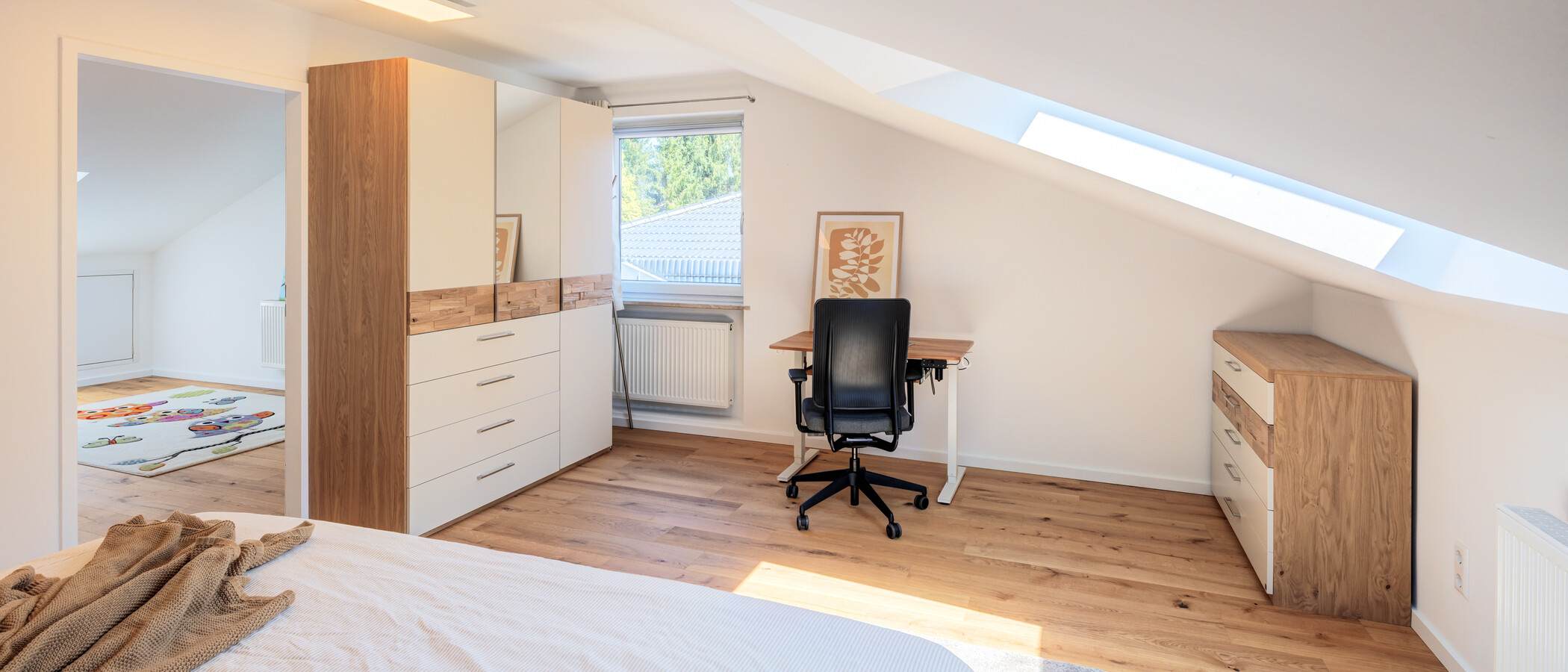 メゾネット・マンション（複数階にわたるマンション） München Waldtrudering 04 1. 寝室 14825