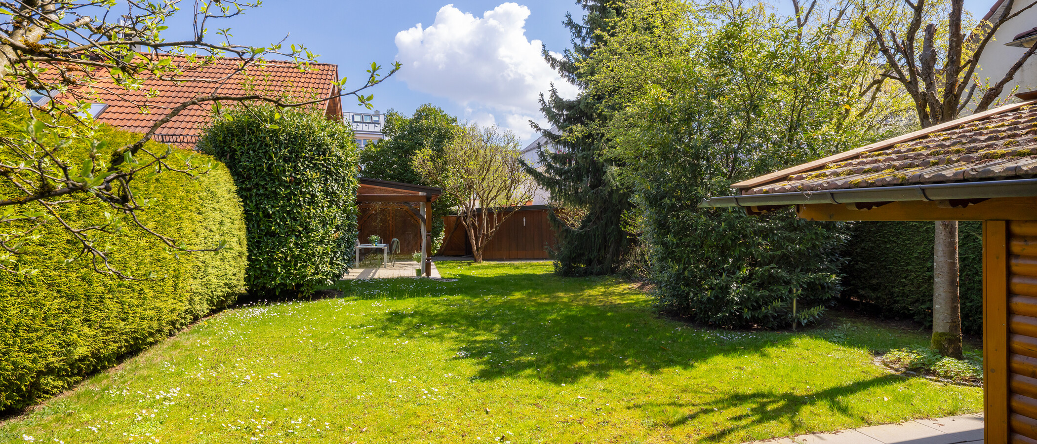 一戸建て München Obersendling 01 庭 14826