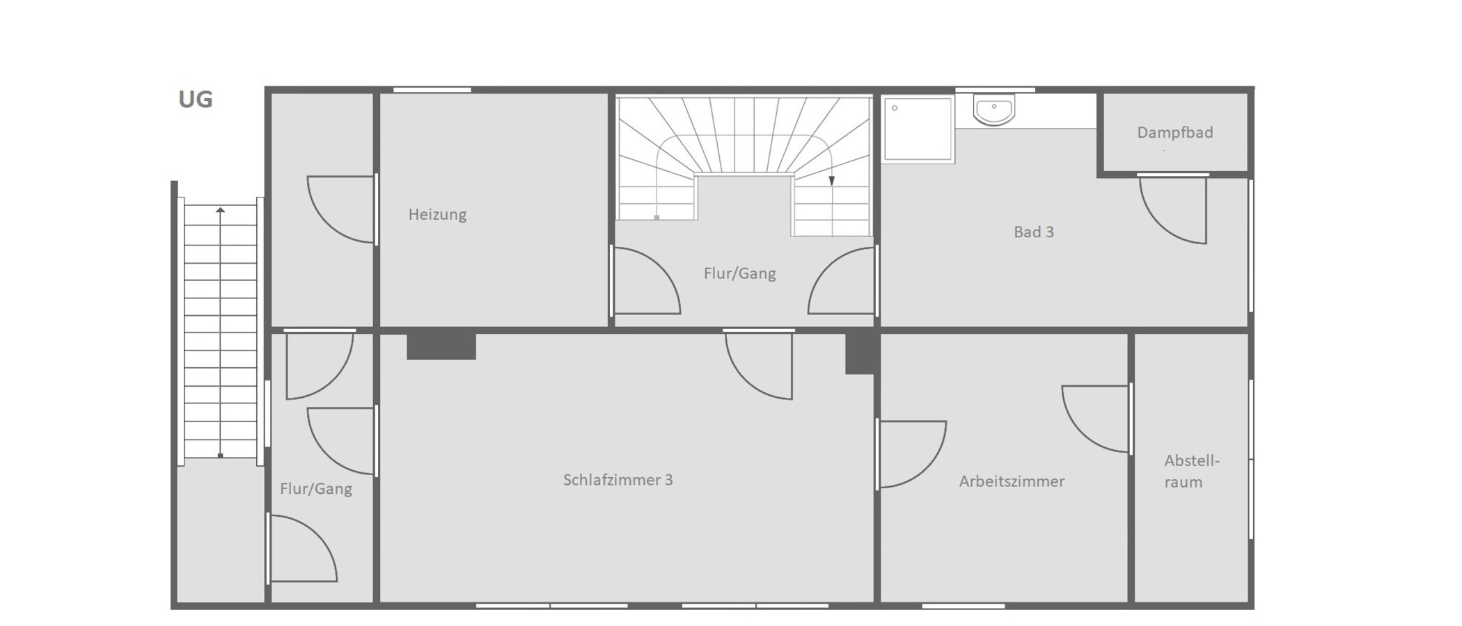 一戸建て München Obersendling 03 見取り図 14826