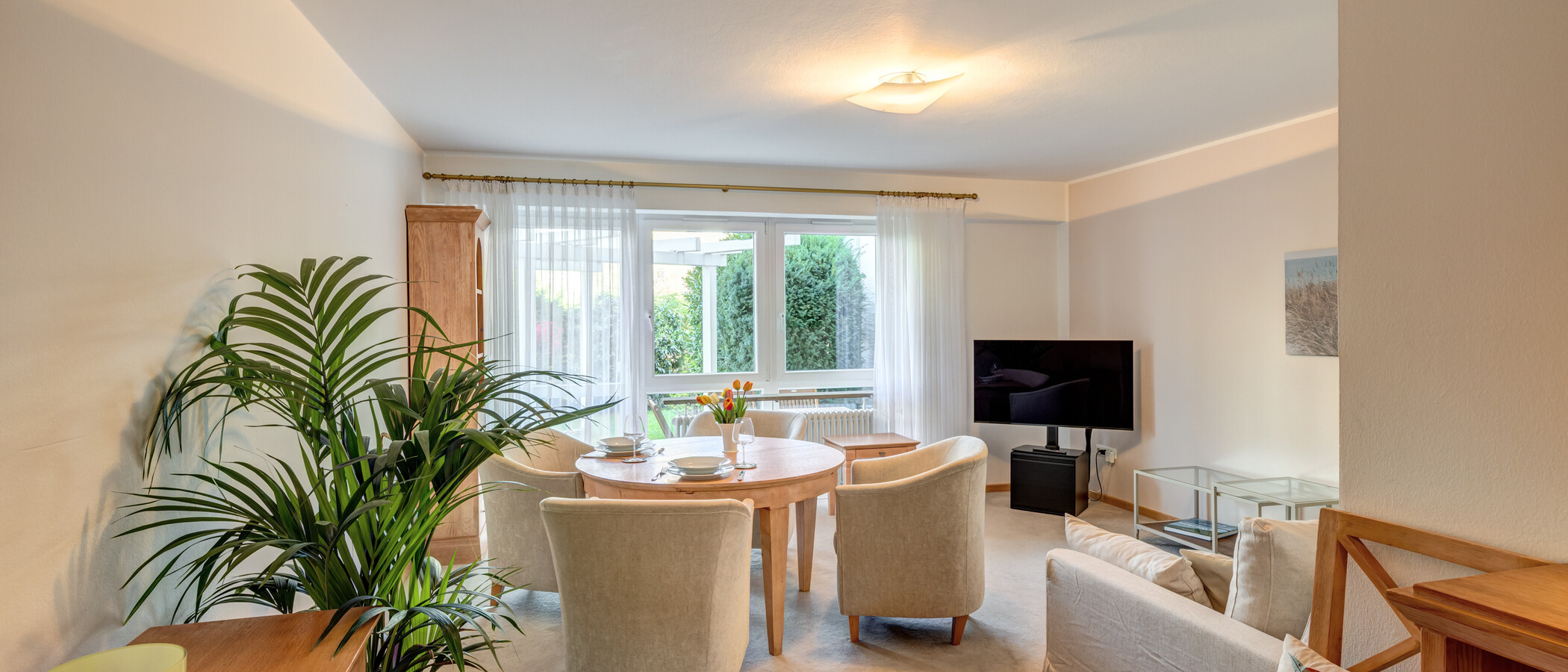 マンション München Mittersendling 01 リビングルーム 14827