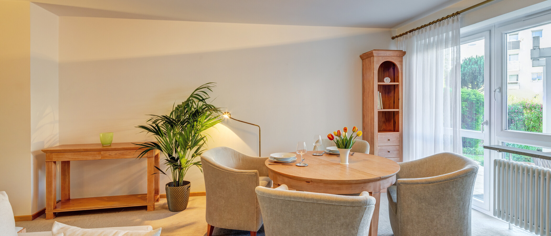 マンション München Mittersendling 02 リビングルーム 14827