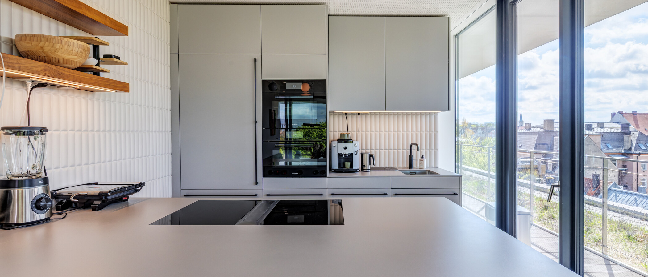 ペントハウス住宅 München Haidhausen 03 キッチン 14832