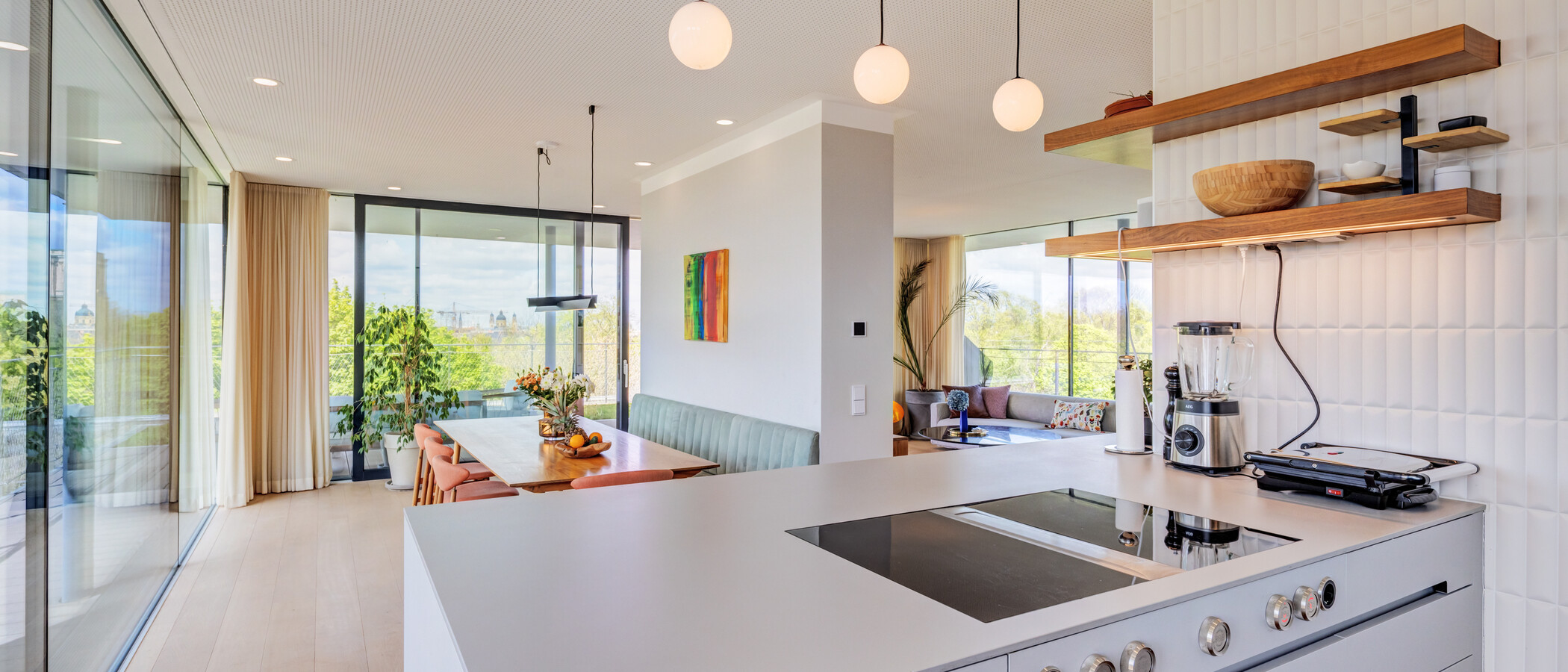 ペントハウス住宅 München Haidhausen 04 キッチン 14832