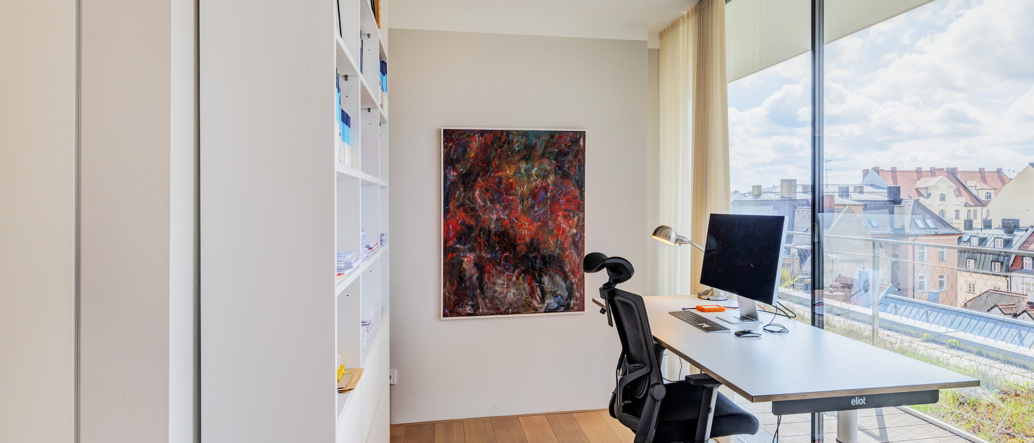 ペントハウス住宅 München Haidhausen 01 ワーキングエリア 14832