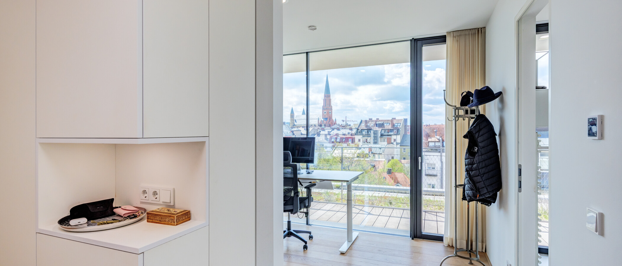 ペントハウス住宅 München Haidhausen 03 ワーキングエリア 14832