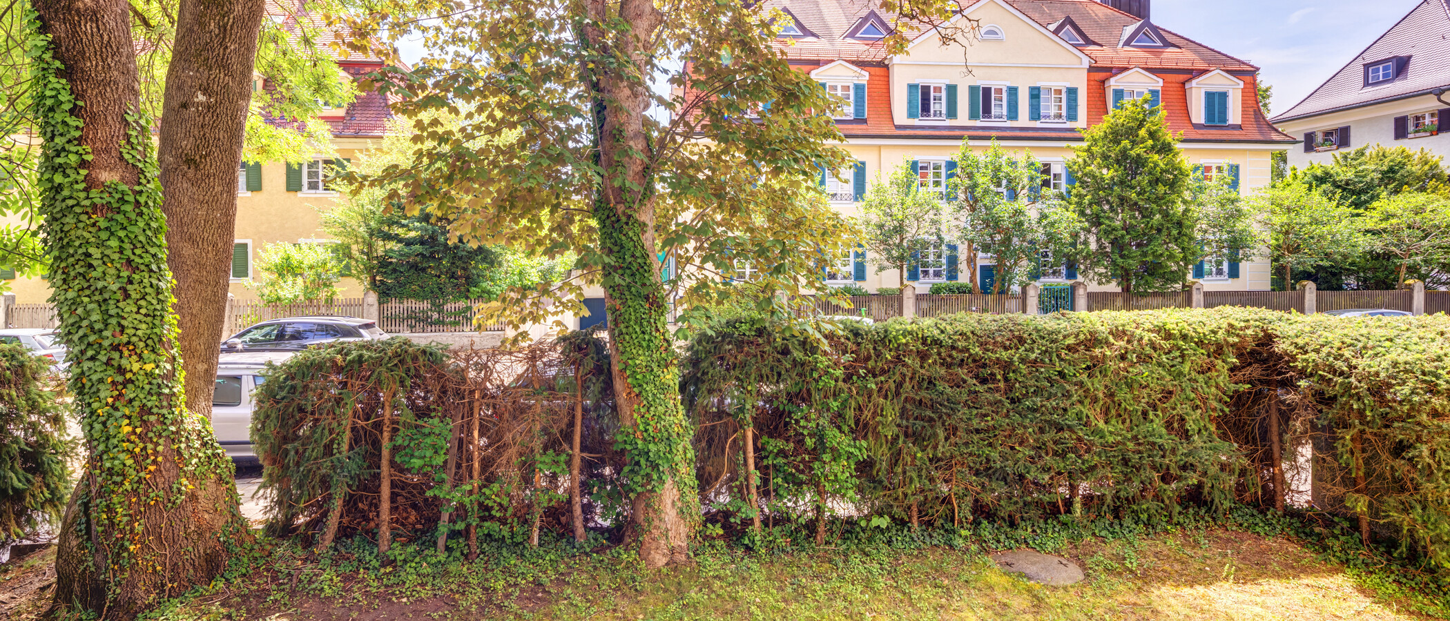 アパルトマン München Nymphenburg 01 物件からの眺め 14834