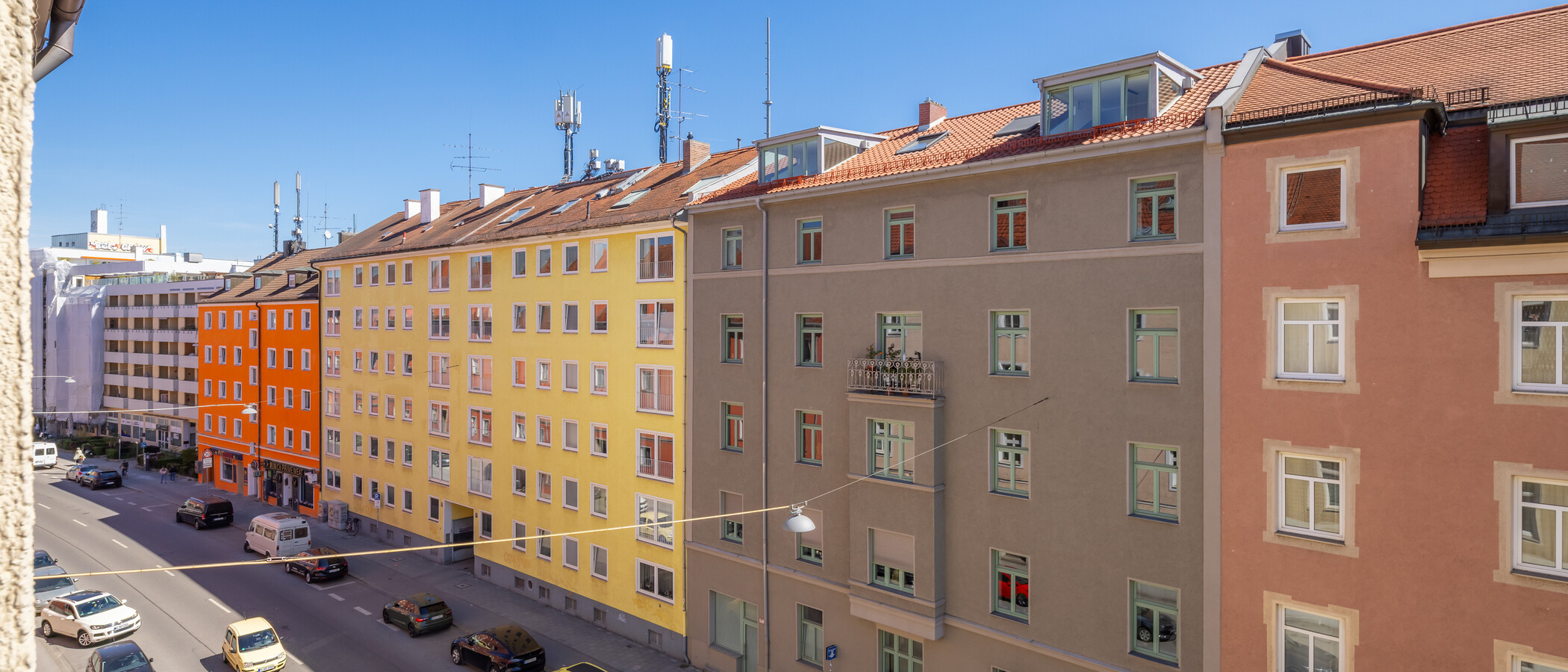 マンション München Sendling 04 物件からの眺め 14838