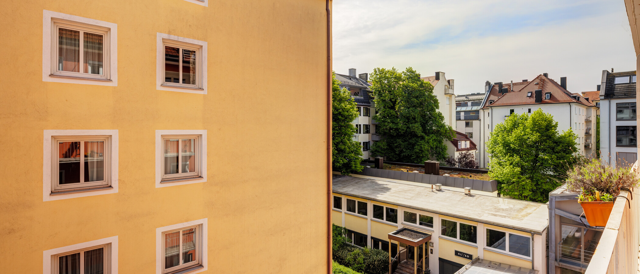 マンション München Schwabing (links der Leopoldstraße) 01 物件からの眺め 14839