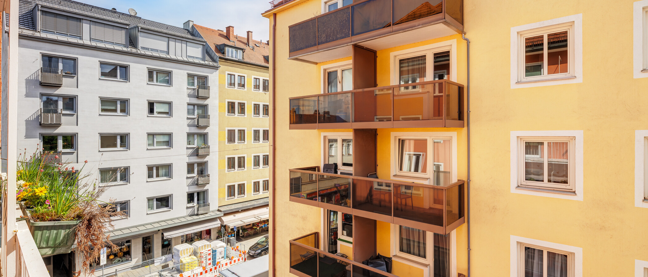 マンション München Schwabing (links der Leopoldstraße) 02 物件からの眺め 14839