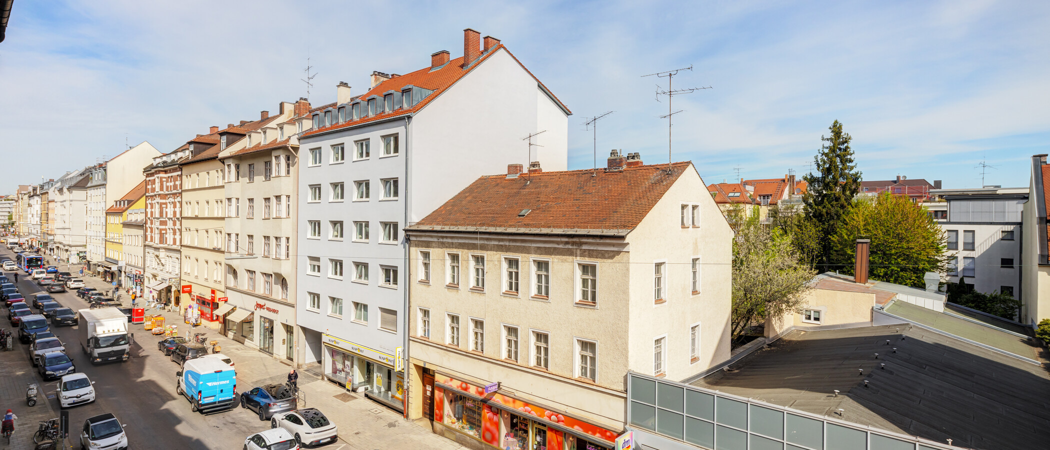 マンション München Schwabing (links der Leopoldstraße) 03 物件からの眺め 14839