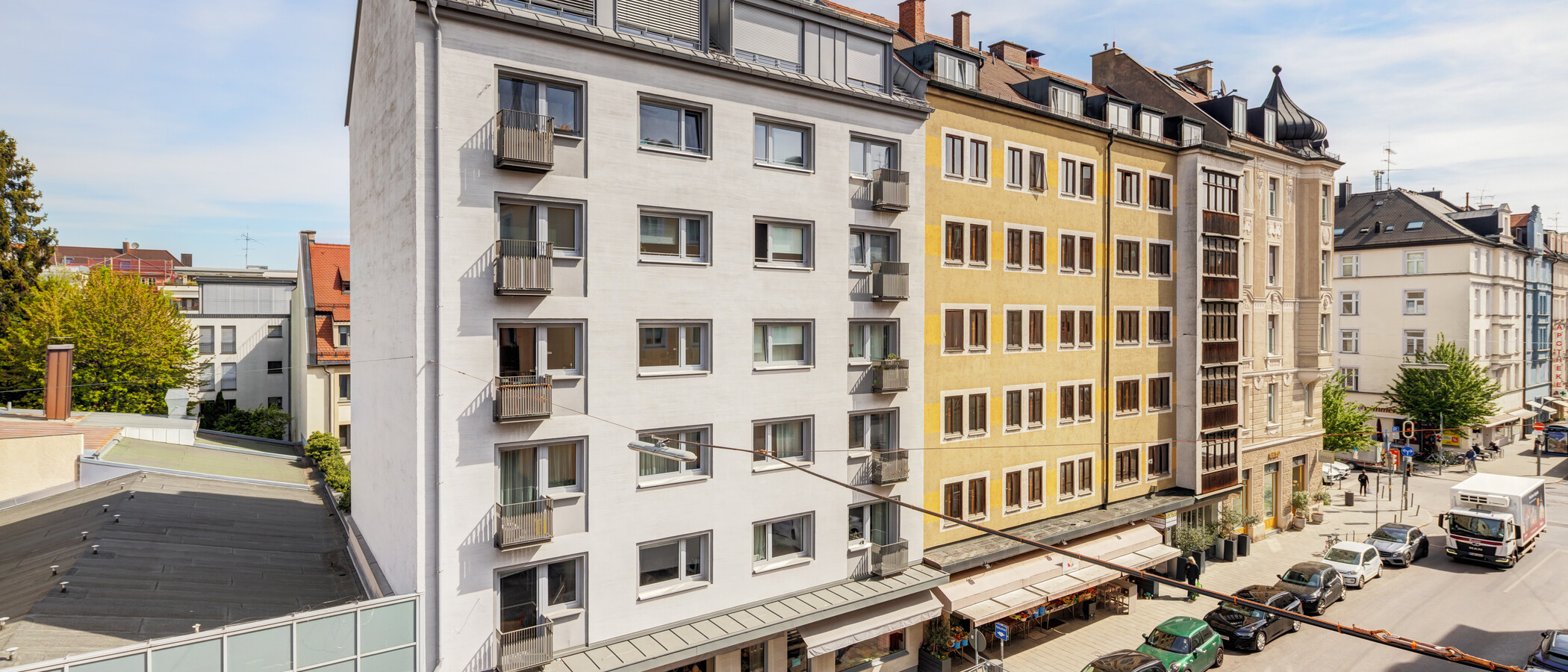 マンション München Schwabing (links der Leopoldstraße) 04 物件からの眺め 14839