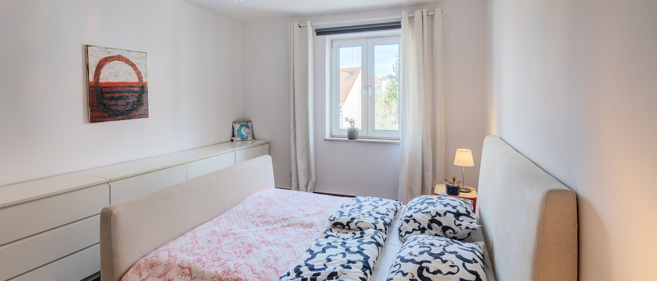 マンション München Schwabing (links der Leopoldstraße) 03 寝室 14839