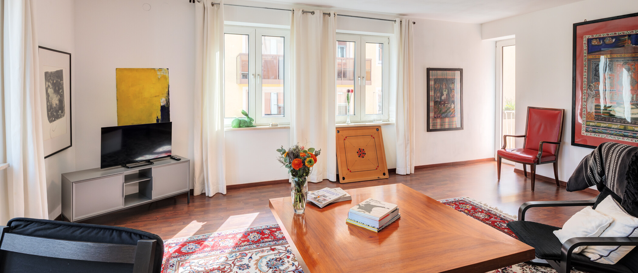 マンション München Schwabing (links der Leopoldstraße) 03 リビングルーム 14839
