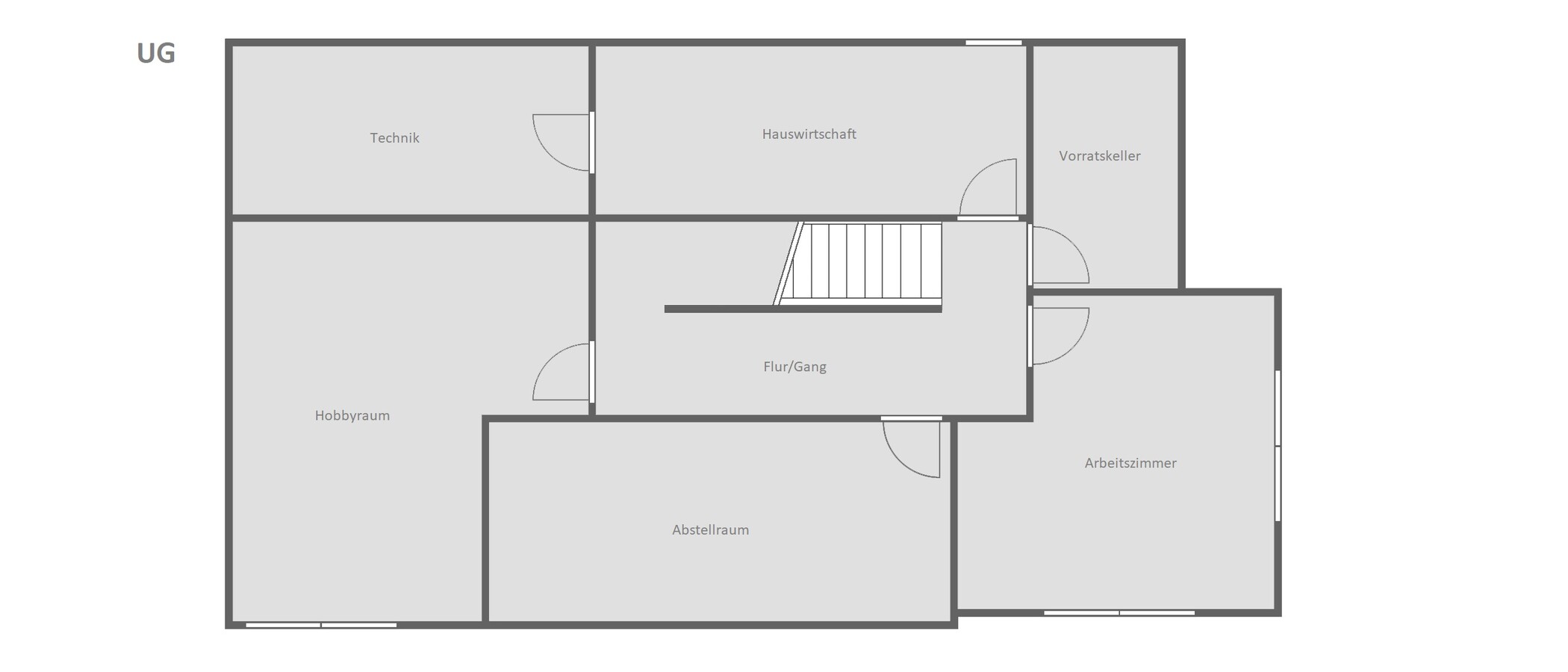 一戸建て Fahrenzhausen 03 見取り図 14846