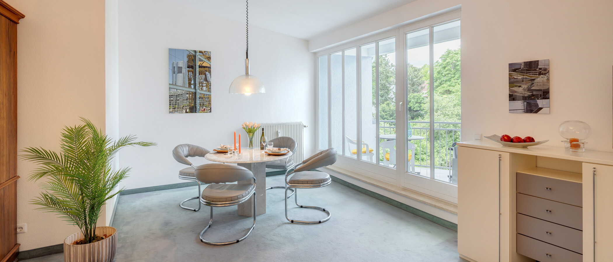マンション München Harlaching 05 リビングルーム 14861